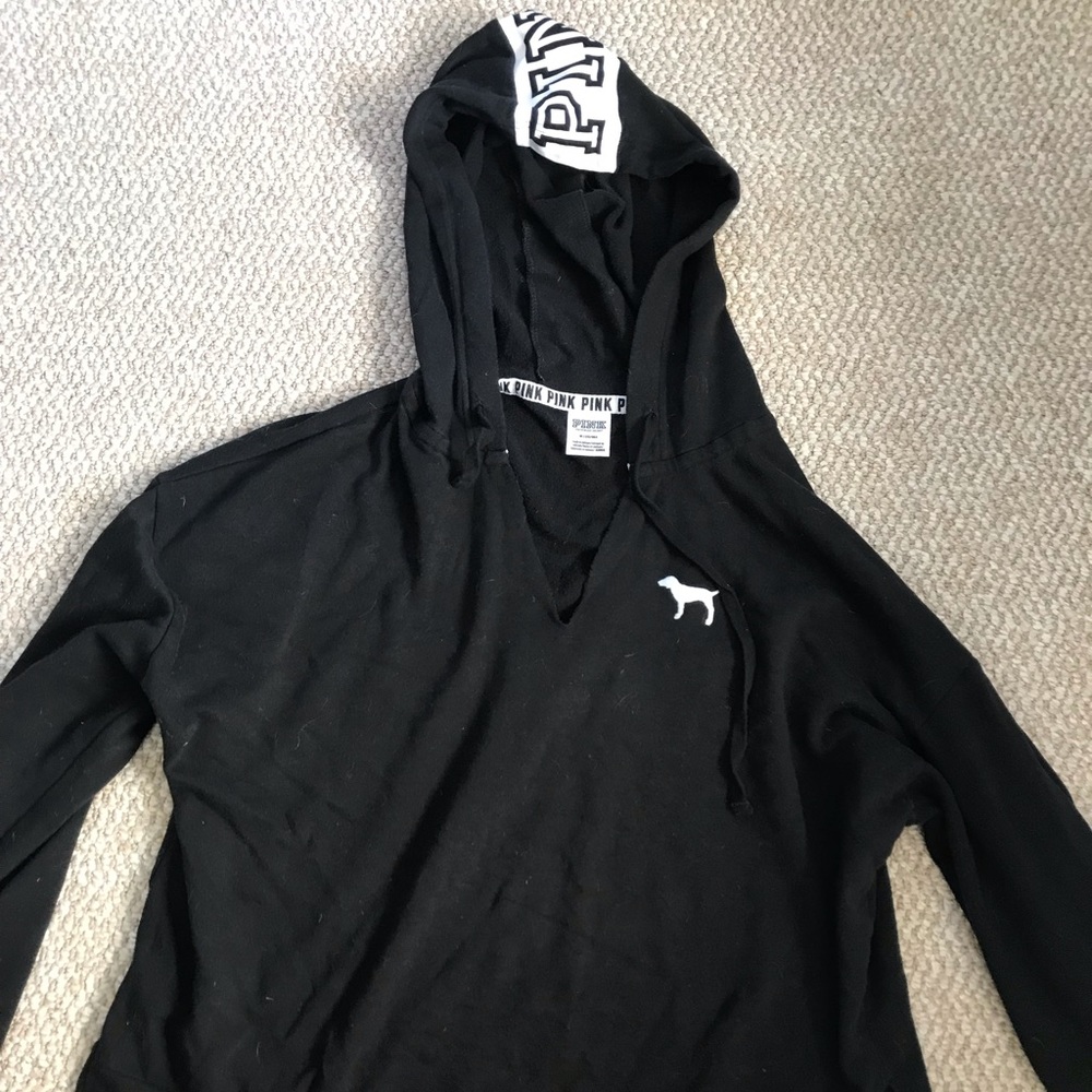 Pink light hoodie